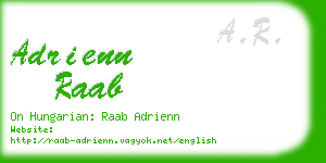 adrienn raab business card